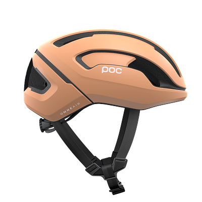 POC Omne Air Spin Road Cycling Helmet (Uranium Black/Fluorite Green Matt)