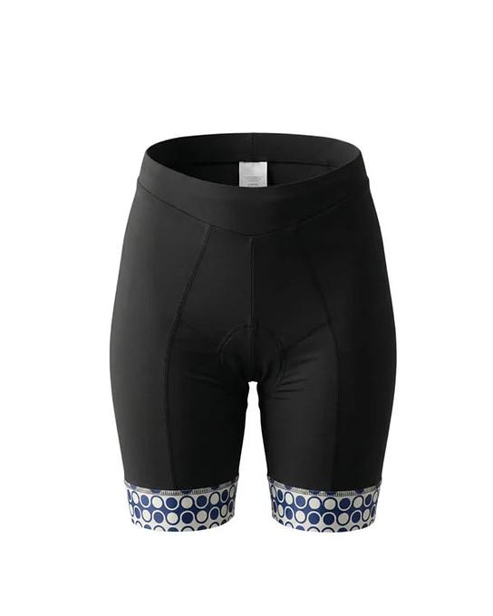 Heini Siena 599 Women's Cycling Shorts (Black/Print)