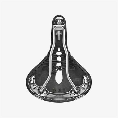 Brooks B17 Carved Short Women's Saddle (Black)