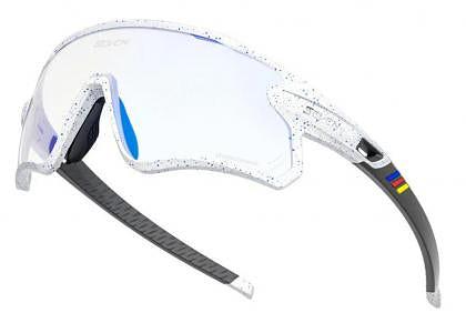 Kapvoe Scvcn S1 Sport Sunglasses (Blue/White)