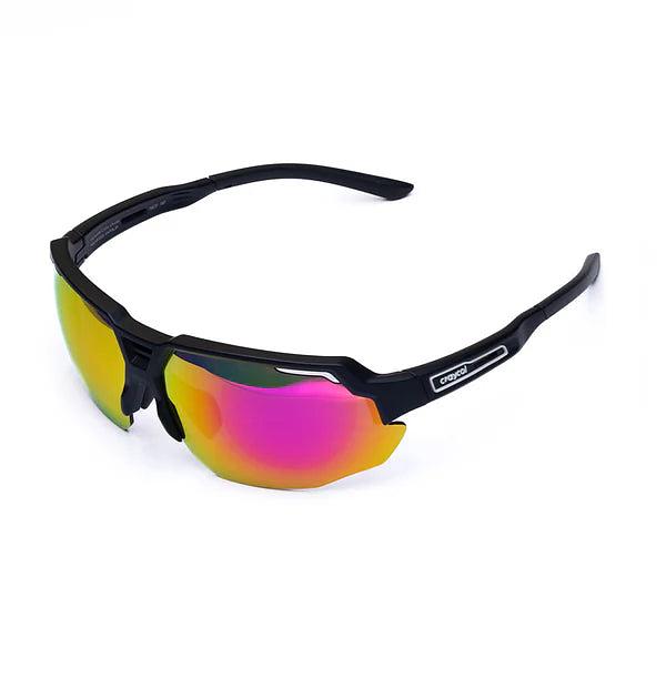 Craycol Put A Spell on it Sport Sunglasses (Black/Reflective Purple)