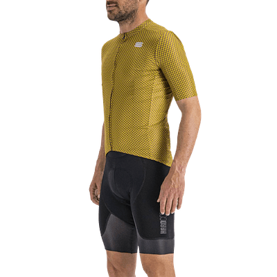 Sportful Checkmate Mens Cycling Jersey (Masala Malives)