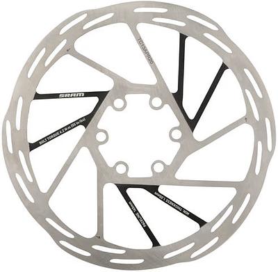 SRAM eTap AXS Paceline 6 Bolt Disc Brake Rotor (Black/Silver)