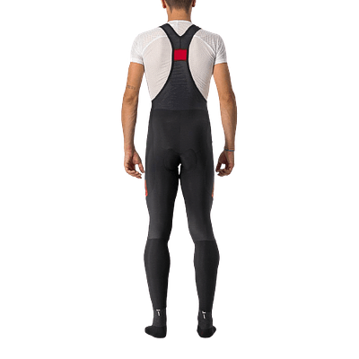 Castelli Velocissimo 5 Mens Cycling Bib Tight (Black/Red Reflex)