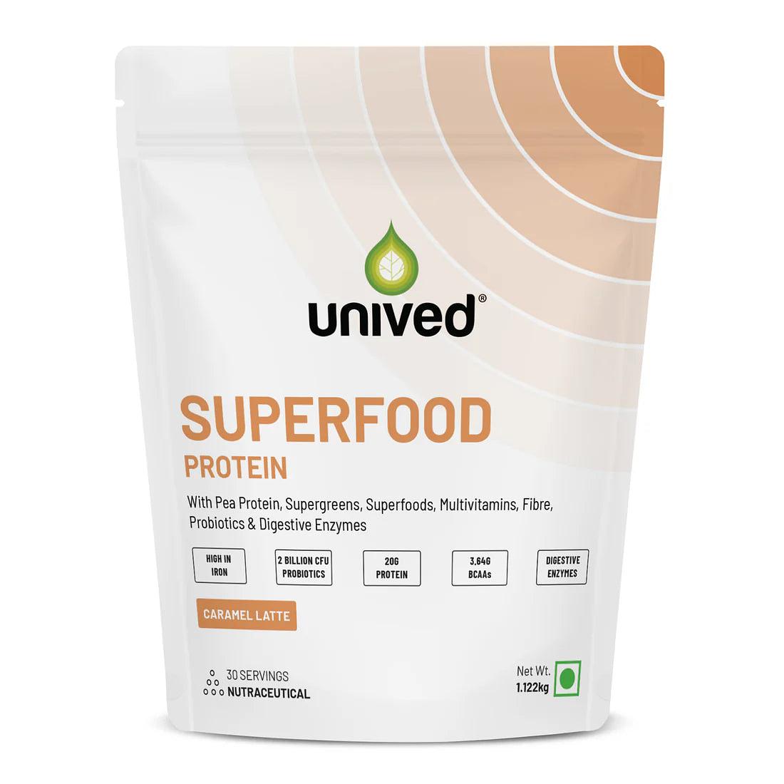 Unived Superfood Protein Powder (Caramel Latte)