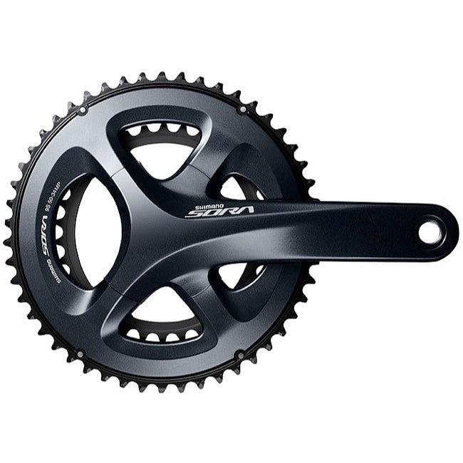 Shimano Sora FC-R3000 Hollowtech II Crankset (Black/Grey)