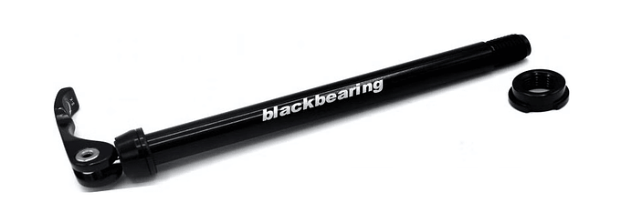 Black Bearing F15.5 15mm Thru Axle (Black)