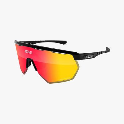 Scicon Aerowing Sport Sunglasses (Multimirror Red/Black)