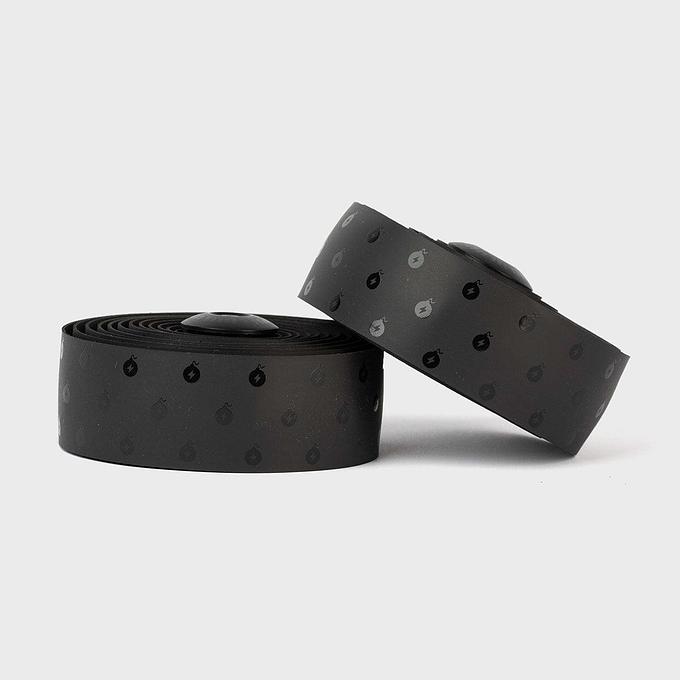 Burgh Wattbombs Stealth Bar Tape (Black/Gloss)