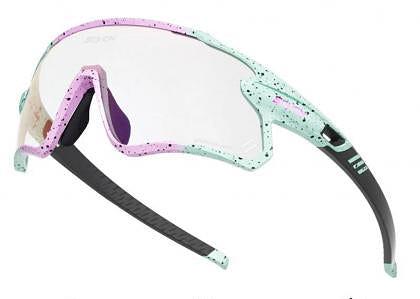 Kapvoe Scvcn S1 Sport Sunglasses (Red/Pink/Green)