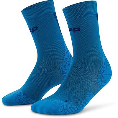 CEP Compression Core Run Ultralight Mid Cut 4.0 Men's Compression Socks (Blue/Dark Blue)