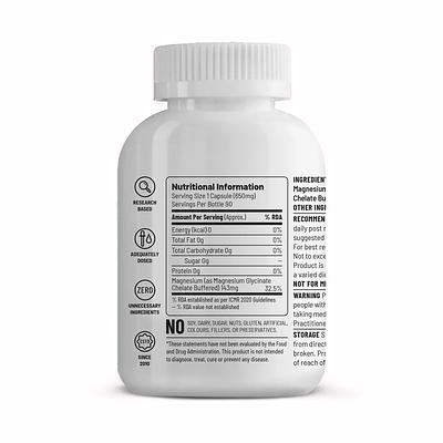 Unived Magnesium Glycinate Buffered Capsules