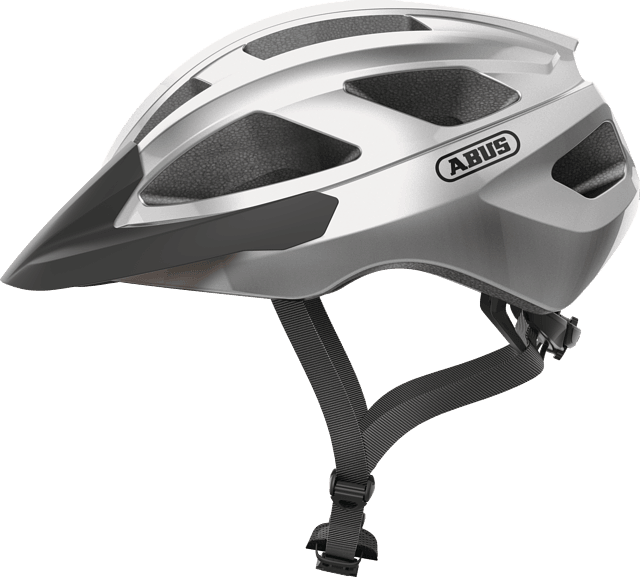 Abus Macator Road Cycling Helmet (Gleam Silver)