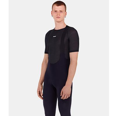 Santini Dry Winter Unisex Cycling Baselayer (Black)
