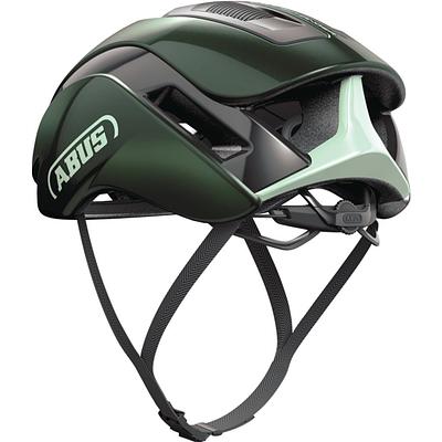 Abus Gamechanger 2.0 Aero Road Cycling Helmet (Moss Green)