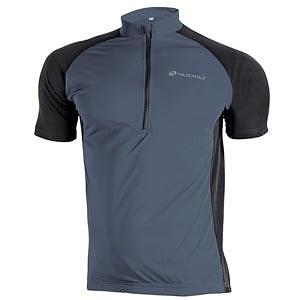 Nuckily NJ601 Mens Cycling Jersey (Grey)