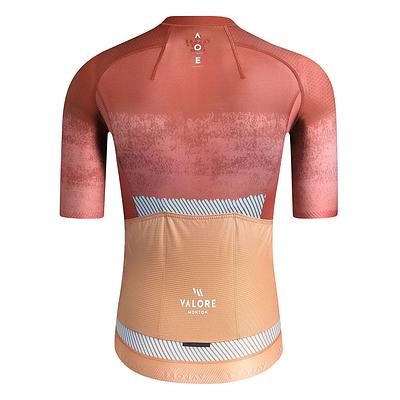 Monton Valore Terra Gradient Men's Cycling Jersey (Sunset Clay)
