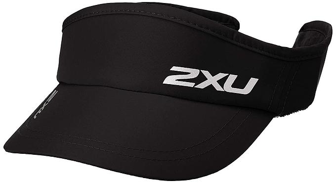 2XU UQ5686F Run Visor (Black/BlackOSFA)