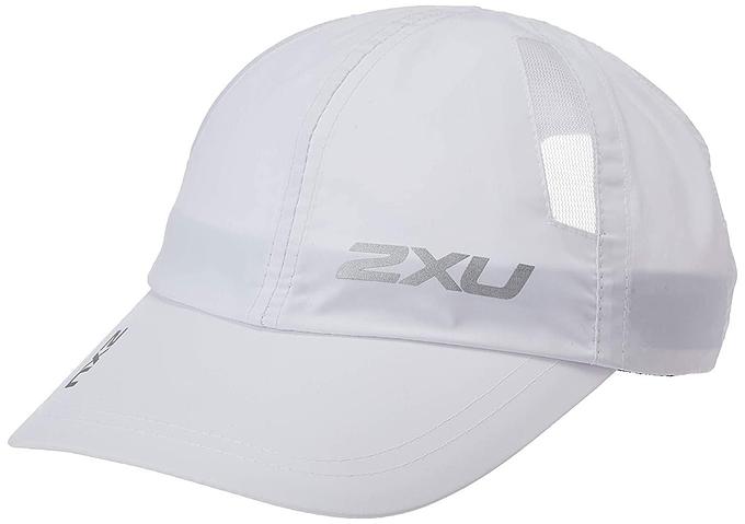 2XU UQ5685F Run Cap (White/White OSFA)