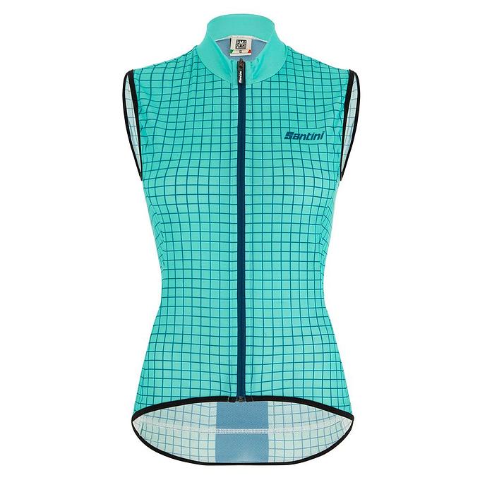 Santini Nebula Women's Vest (Aqua)