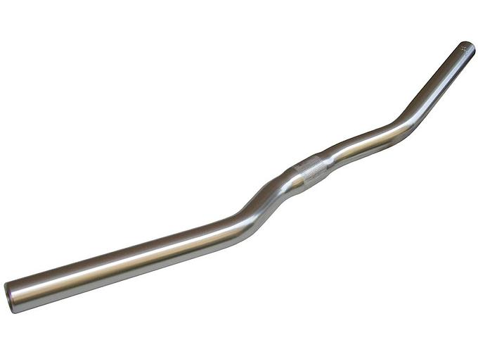 Nitto B245AA Riser Flat Handlebar (Silver)
