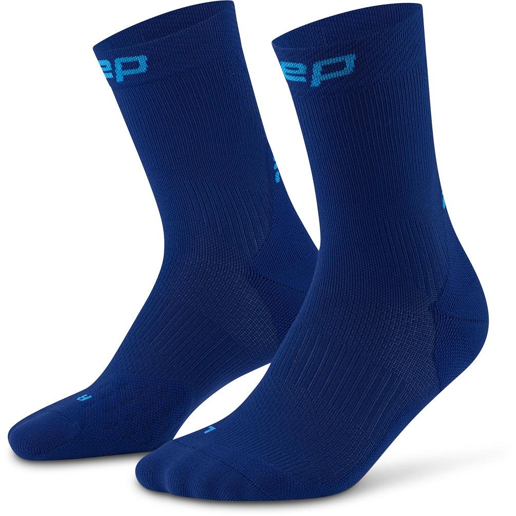 CEP Compression Core Run Mid Cut 5.0 Men's Compression Socks (Dark Blue)