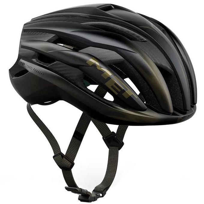 MET Trenta 3K Carbon Tadej Pogacar Edition MIPS Road Cycling Helmet (Black)