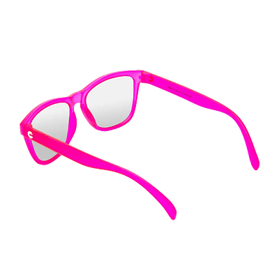Craycol Pink Party Sunglasses (Icy White Reflective/Transparent Pink)
