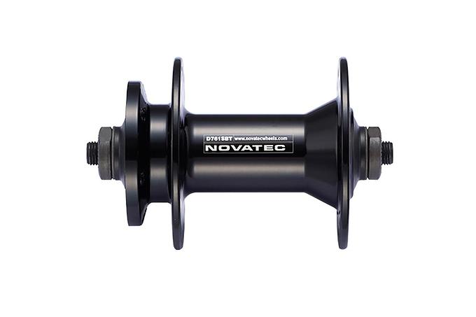 Novatec S-Elite D761 Disc Brake Front Hub (Black)