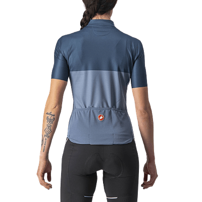 Castelli Velocissima Women's Cycling Jersey (Light Steel Blue/Moonlit Ocean)