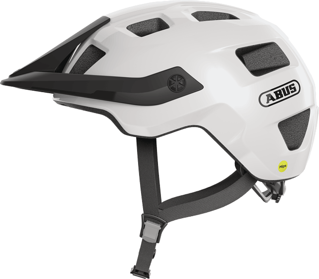 Abus Motrip MIPS MTB Cycling Helmet (Shiny White)