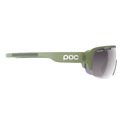 POC Do Half Blade Sport Sunglasses (Epidote Green Translucent)