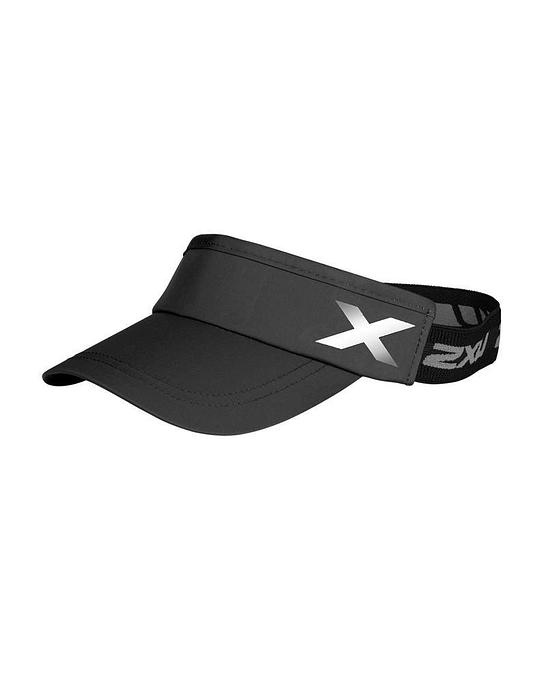 2XU UQ6165F Performance Visor (Black/Black OSFA)