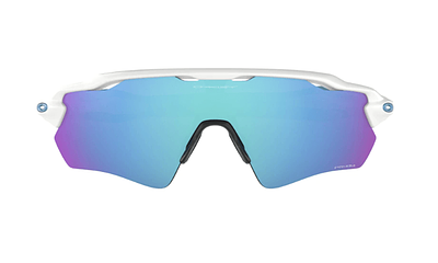 Oakley Radar EV Path Sport Sunglasses (Prizm Sapphire/Polished White)