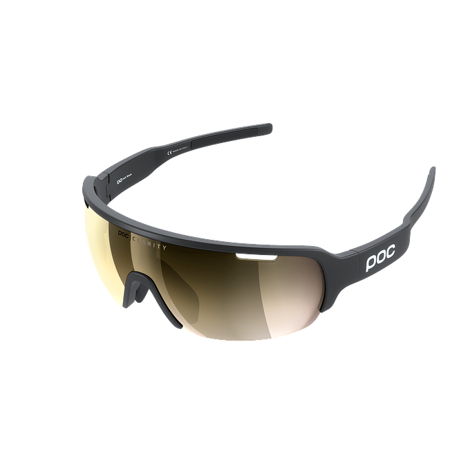 POC Do Half Blade Sport Sunglasses (Uranium Black)