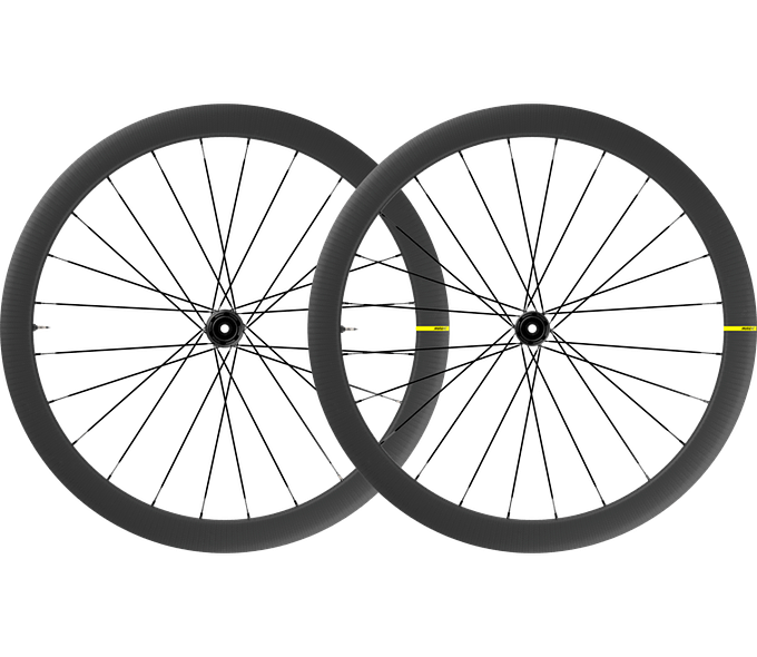 Mavic Cosmic SL 45 Carbon Tubeless Disc Brake Wheel - Shimano/Sram (Black)