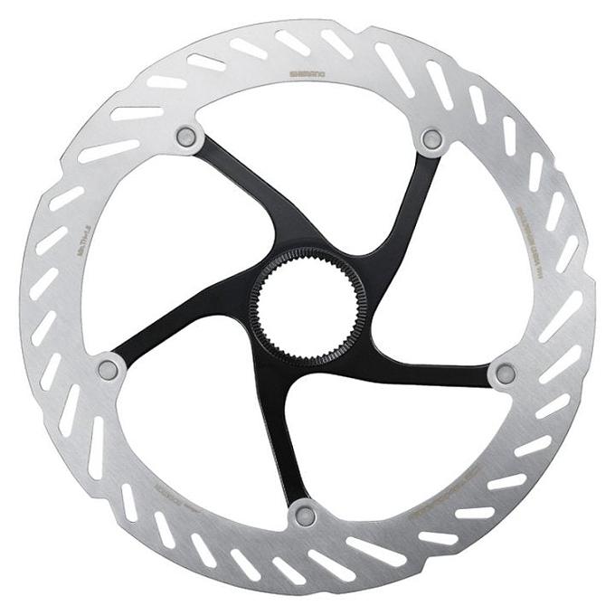 Shimano RT-CL700 Centerlock External Serration Disc Brake Rotor (Silver/Black)