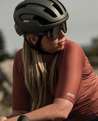 POC Aspire Sport Sunglasses (Epidote Green Translucent)