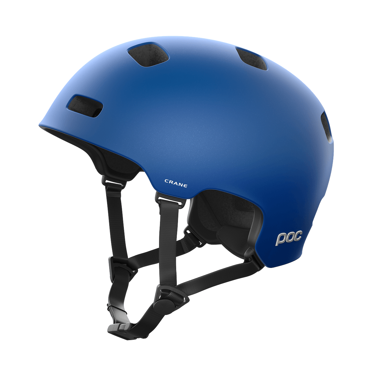 POC Crane MIPS Road Cycling Helmet (Opal Blue Translucent BSM)