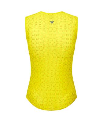 Santini MJ Col De La Madeleine Men's Cycling Baselayer (Yellow)
