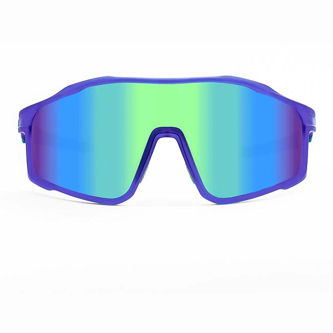 Craycol Don't Kill My Vibe Sport Sunglasses (Green Reflective/Blue)