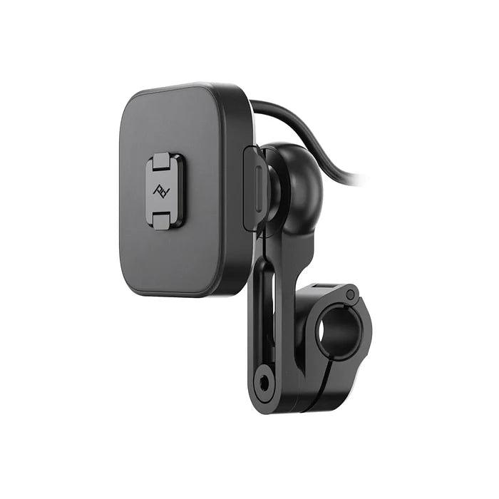 Peak Design Motorcycle Mirror Mount Qi2 Charging (Black)