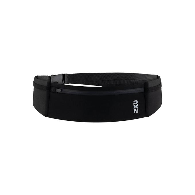 2XU UQ7270G Run Belt (Black/Black OSFA)
