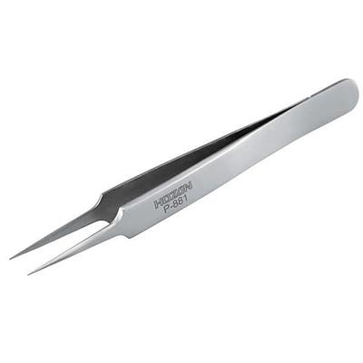 Hozan P-881 Tweezers (Silver)