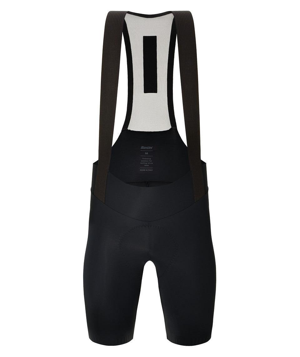 Santini Plush Men's Cycling Bibshorts (Black)