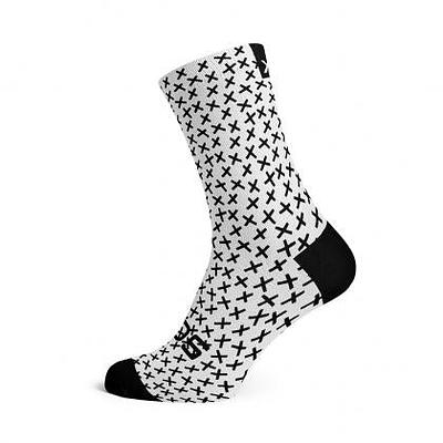 Sox Footwear Cross Casual Crew Unisex Multi Sport Socks (Print)