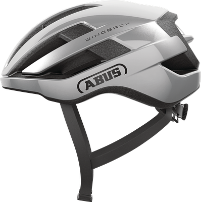 Abus Wingback Road Cycling Helmet (Gleam Silver)