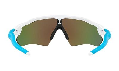 Oakley Radar EV Path Sport Sunglasses (Prizm Sapphire/Polished White)