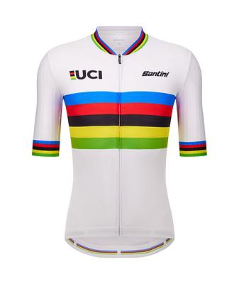 Santini UCI World Champion Unisex Cycling Jersey (Print)