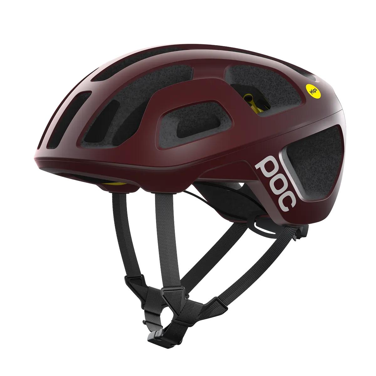 POC Octal MIPS Road Cycling Helmet (Propylene Red Matt)